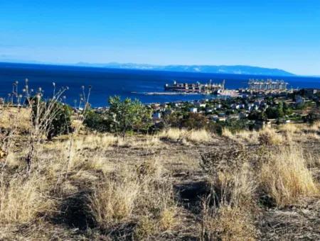 532 M2 Eckgrundstück Zum Verkauf In Tekirdag Süleymanpaşa Barbaros Nachbarschaft Mit Herrlichem Meer- Und Naturblick