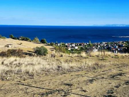 532 M2 Eckgrundstück Zum Verkauf In Tekirdag Süleymanpaşa Barbaros Nachbarschaft Mit Herrlichem Meer- Und Naturblick