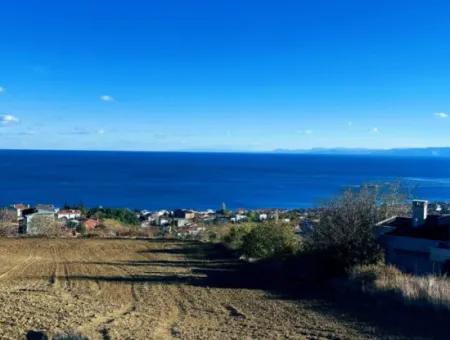 Wohngrundstück Mit Vollem Meerblick, Geeignet Für Den Bau Eines Genossenschaftsstandorts Mit 42 Wohnungen Zum Dringenden Verkauf In Tekirdag Barbarosta