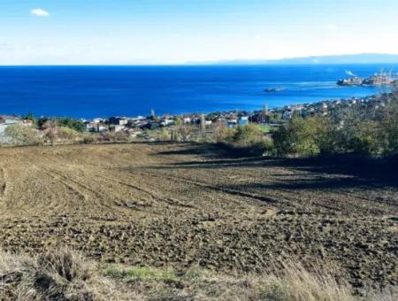 Wohngrundstück Mit Vollem Meerblick, Geeignet Für Den Bau Eines Genossenschaftsstandorts Mit 42 Wohnungen Zum Dringenden Verkauf In Tekirdag Barbarosta