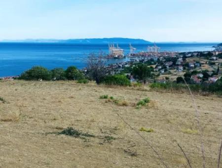 Gutschein Grundstück Zum Dringenden Verkauf Geeignet Für Den Bau Ihres Einfamilienhauses Mit Herrlichem Meerblick In Tekirdag Barbarosta