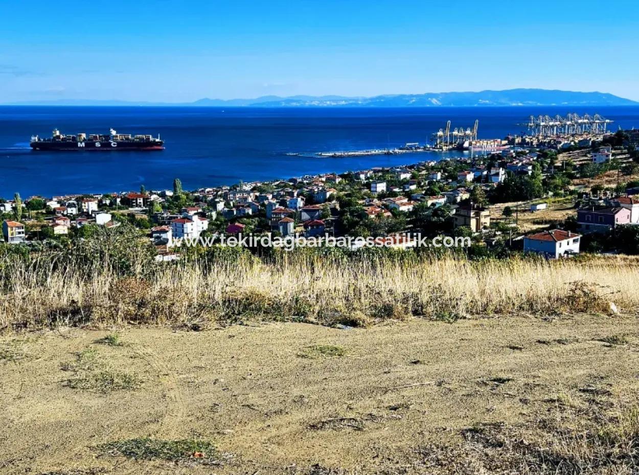 Opportunity Land Suitable For Making Your Detached House With Pool In Your Pregnant House For Urgent Sale In Tekirdag Barbarosta