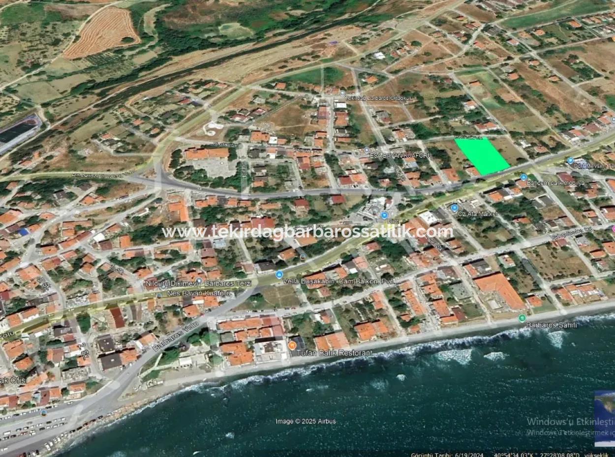 Tekirdag Barbarosta Urgent Sale Main Road Fronted Commercial Residential Zoning [ Adjacent Layout ] 85 Flats High Profit Guarantee