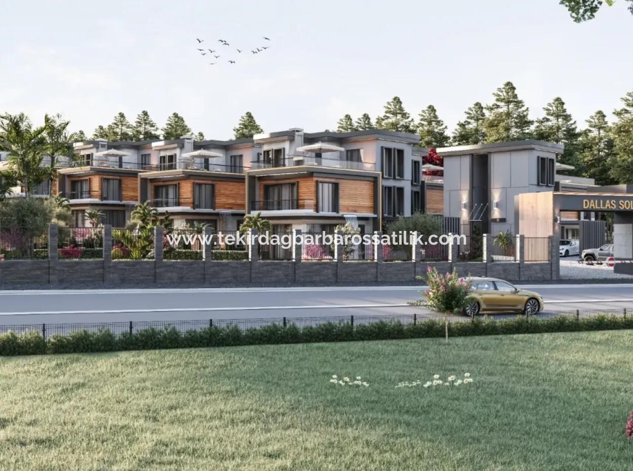 Eco-Friendly Project In Süleymanpaşa, Tekirdag: 29 Detached Villas