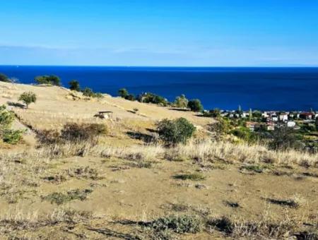 532 M2 Corner Plot For Sale In Tekirdag Süleymanpaşa Barbaros Neighborhood With Magnificent Sea And Nature Views