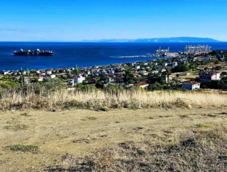 Opportunity Land Suitable For Making Your Detached House With Pool In Your Pregnant House For Urgent Sale In Tekirdag Barbarosta