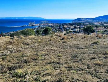 3.300 M2 Net Land Suitable For The Construction Of A Cooperative Site With Full Sea View For Urgent Sale In Tekirdag Barbarosta