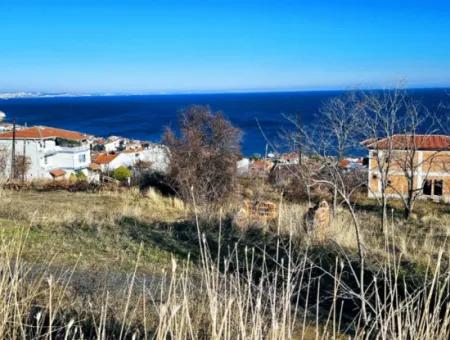 6 Flats Of Opportunity Land With Full Sea View For Urgent Sale In Tekirdag Barbarosta