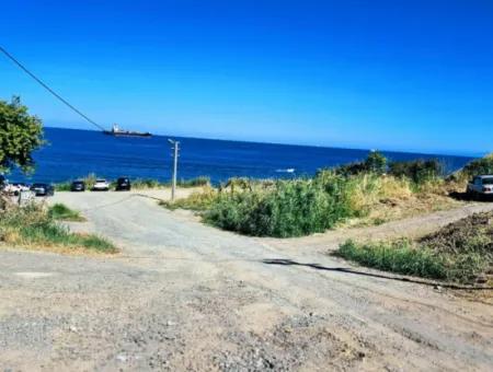 Coupon Land Suitable For Building Your Seafront Detached Villa In Tekirdag Barbarosta